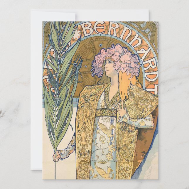 Alphonse Mucha Painting (Vorderseite)