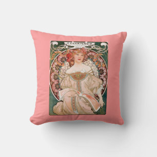 Alphonse Mucha Painting Kissen
