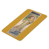 Alphonse Mucha Painting Magnet (Linke Seite)