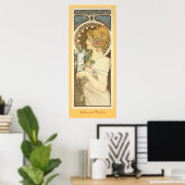 Alphonse Mucha Painting Poster (Heimbüro)