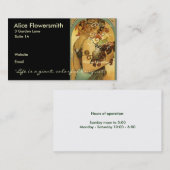 Alphonse Mucha Painting Visitenkarte (Vorne/Hinten)