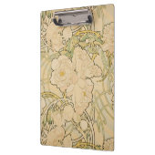 Alphonse Mucha Peonies Peony Rose Fawn 1897 Klemmbrett (Links)