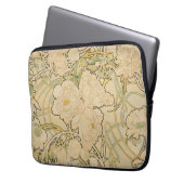 Alphonse Mucha Peonies Peony Rose Fawn 1897 Laptopschutzhülle (Vorderseite Links)