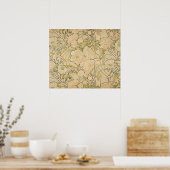 Alphonse Mucha Peonies Peony Rose Fawn 1897 Poster (Küche)