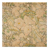 Alphonse Mucha - Peonies Poster (Vorderseite)