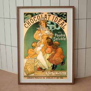 Alphonse Mucha Plakatdekor Poster