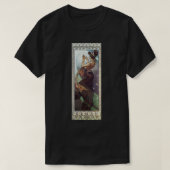 Alphonse Mucha Pole Star T-Shirt (Design vorne)