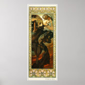 Alphonse Mucha Poster (Vorne)