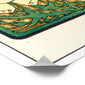 Alphonse Mucha Poster (Ecke)