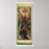 Alphonse Mucha Poster (Vorne)