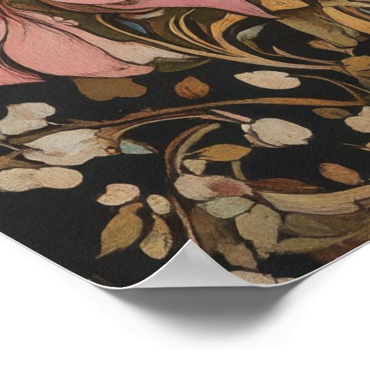 Alphonse Mucha Poster (Ecke)