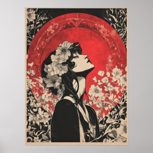 Alphonse Mucha Poster (Vorne)