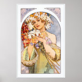Alphonse Mucha Poster (Vorne)