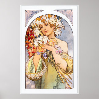 Alphonse Mucha Poster