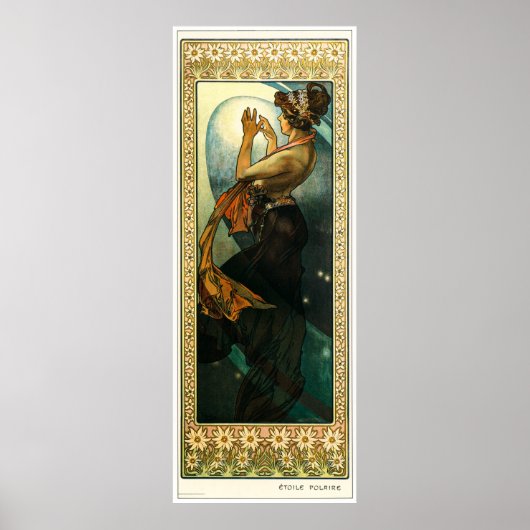 Alphonse Mucha Poster (Vorne)