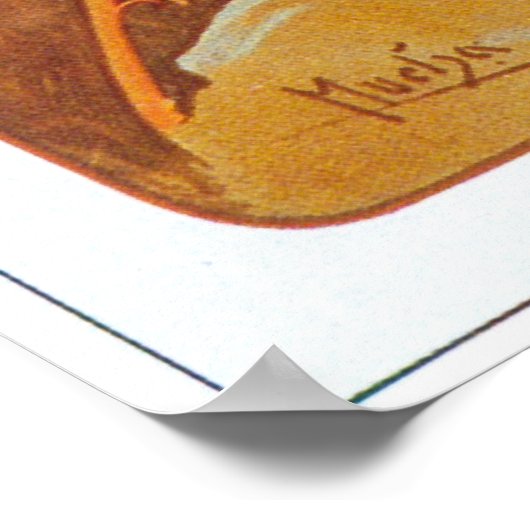 Alphonse Mucha Poster (Ecke)