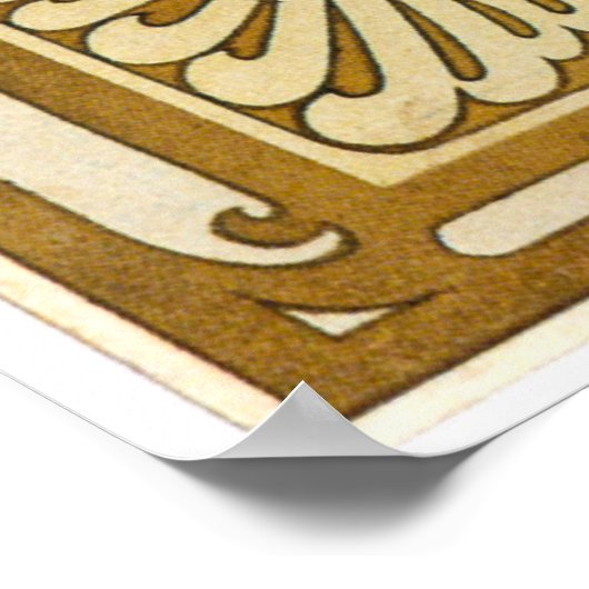 Alphonse Mucha Poster (Ecke)