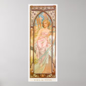 Alphonse Mucha Poster (Vorne)