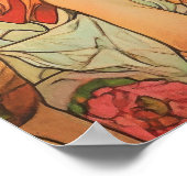 Alphonse Mucha Poster (Ecke)