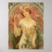 Alphonse Mucha Poster (Vorne)
