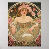 Alphonse Mucha Poster (Vorne)