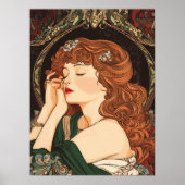 Alphonse Mucha Poster (Vorne)