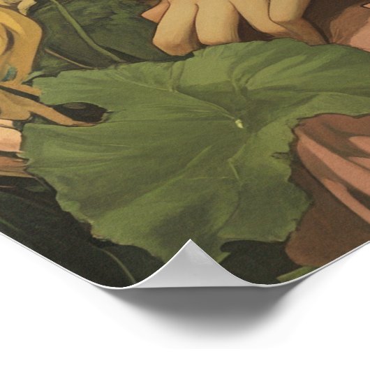 Alphonse Mucha Poster (Ecke)