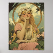 Alphonse Mucha Poster (Vorne)
