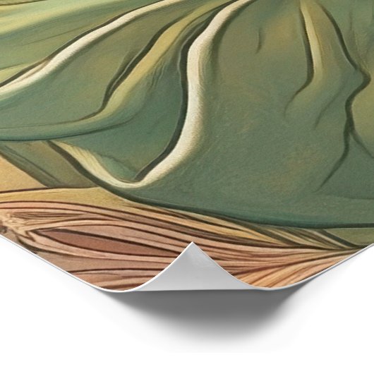 Alphonse Mucha Poster (Ecke)