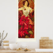 Alphonse Mucha Poster (Küche)