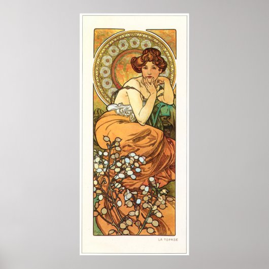 Alphonse Mucha Poster (Vorne)