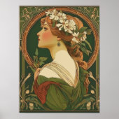 Alphonse Mucha Poster (Vorne)