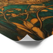 Alphonse Mucha Poster (Ecke)