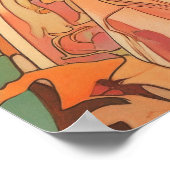 Alphonse Mucha Poster (Ecke)