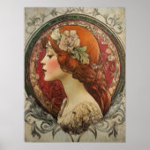 Alphonse Mucha Poster (Vorne)