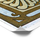 Alphonse Mucha Poster (Ecke)