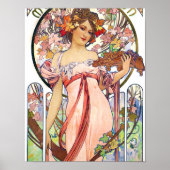 Alphonse Mucha Poster (Vorne)