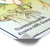Alphonse Mucha Poster (Ecke)