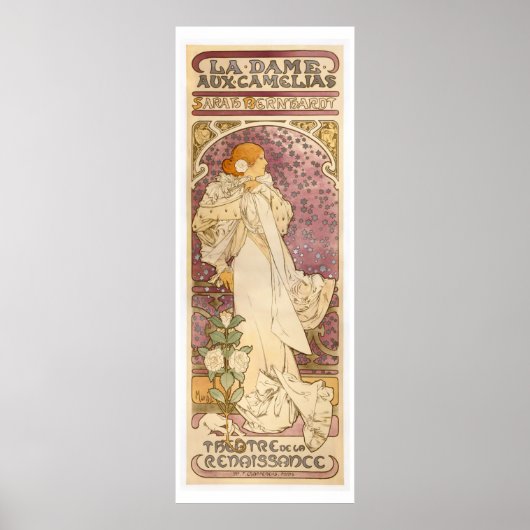 Alphonse Mucha Poster (Vorne)