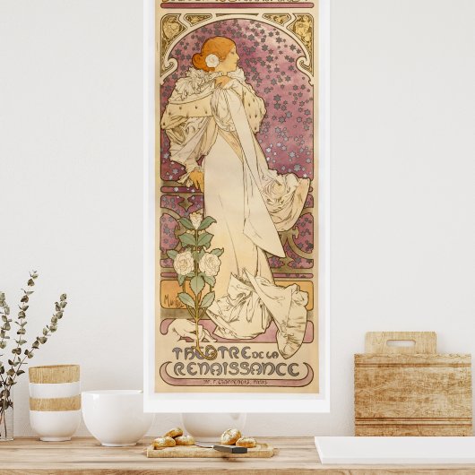 Alphonse Mucha Poster (Küche)