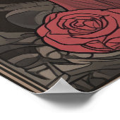 Alphonse Mucha Poster (Ecke)