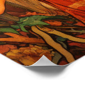 Alphonse Mucha Poster (Ecke)