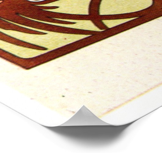 Alphonse Mucha Poster (Ecke)