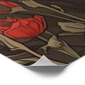 Alphonse Mucha Poster (Ecke)