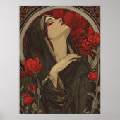 Alphonse Mucha Poster (Vorne)