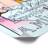 Alphonse Mucha Poster (Ecke)