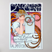 Alphonse Mucha Poster (Vorne)