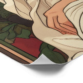 Alphonse Mucha Poster (Ecke)