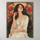 Alphonse Mucha Poster (Vorne)