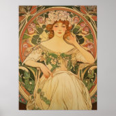 Alphonse Mucha Poster (Vorne)